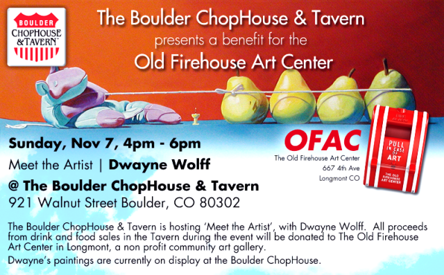 Boulder ChopHouse Benefit